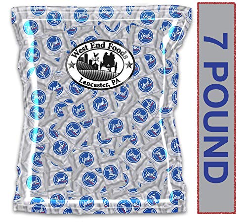 YORK Peppermint Milk Chocolate Patties - Bulk Candy 7 lbs (112 oz) - Perfect for Office Snacks, Party Favors & Holiday Gift Baskets