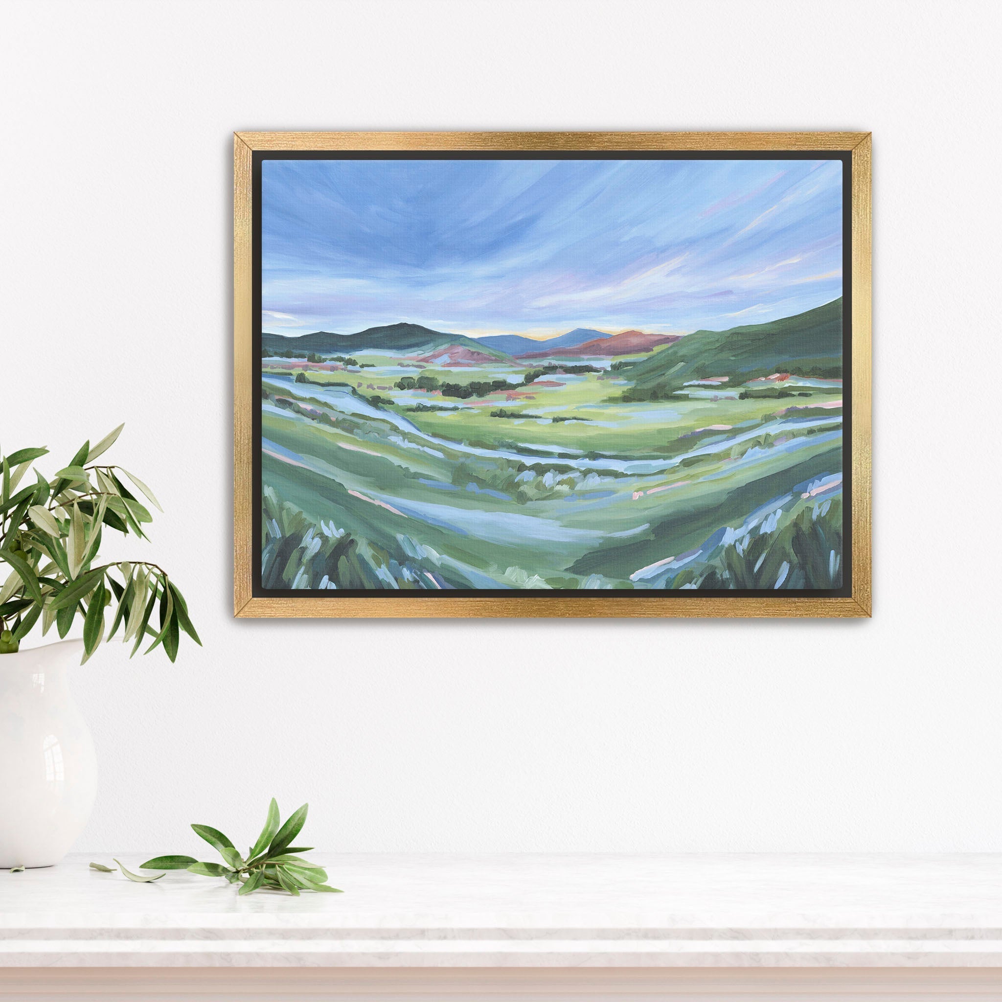 Loveland Art Print - Beautiful Wall Decor for Home, Office & Gifts - Perfect for Living Room, Bedroom & Wedding Presents