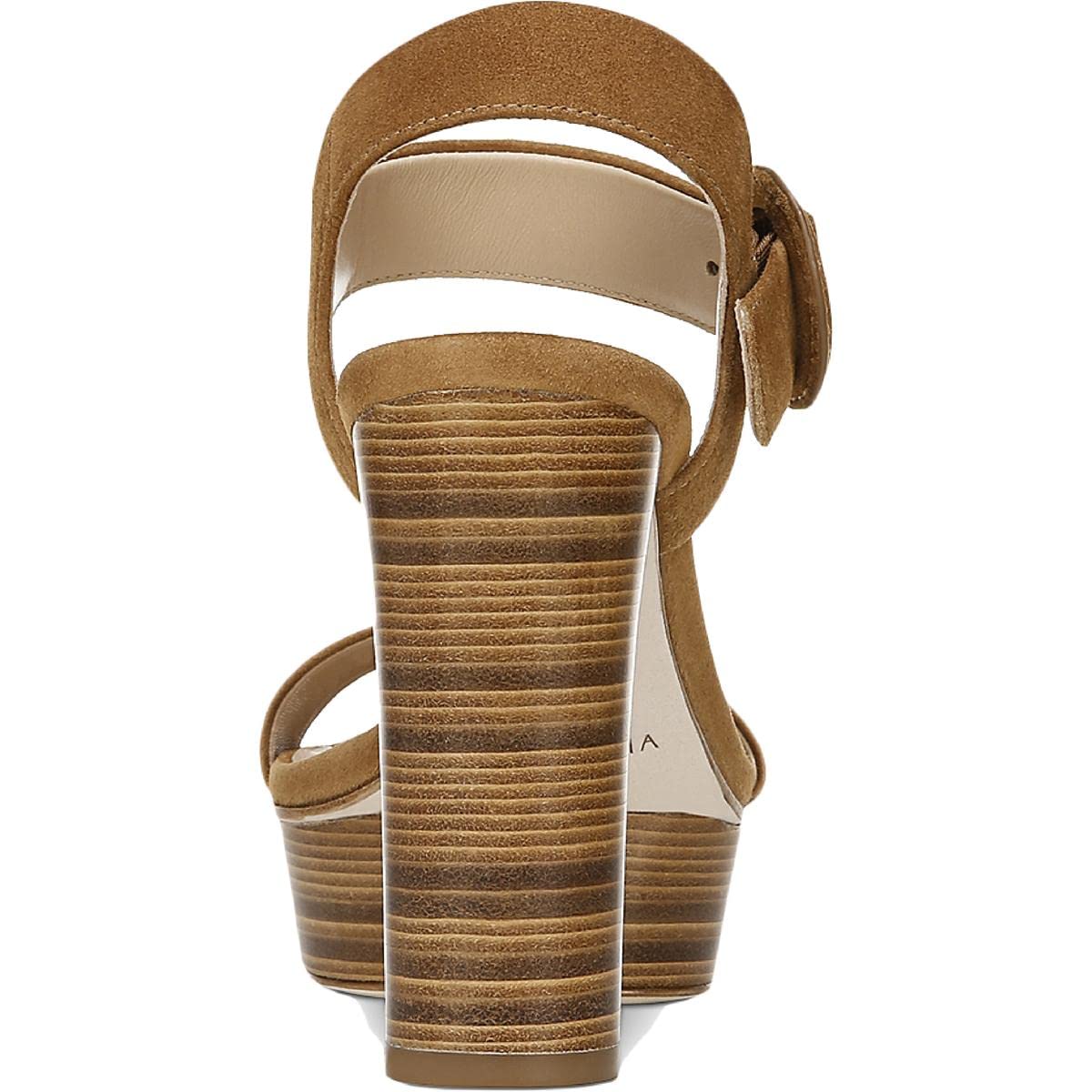 VIA SPIGA Women's V-ira City Sandals - Comfortable Leather Strappy Heels for Work, Office & Summer Outfits | Fashionable Dress Shoes for Women