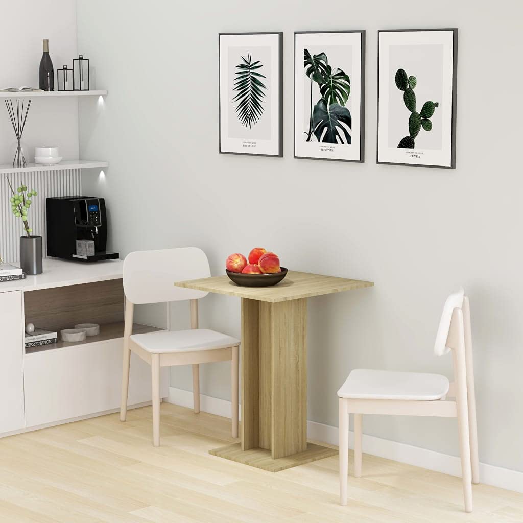 Modern Casual Coffee Table - Sonoma Oak Rectangular Dining Table 23.6