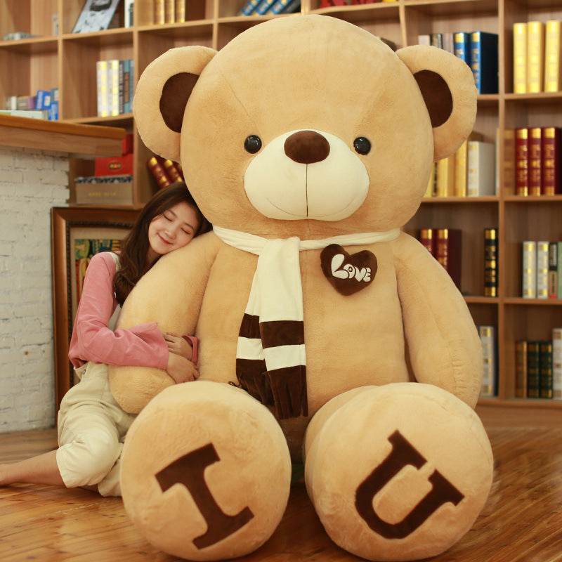 Big Cuddly Teddy Bear - Soft Plush Stuffed Animal Toy for Kids & Adults - Perfect for Gifts, Nursery Decor, and Comfort