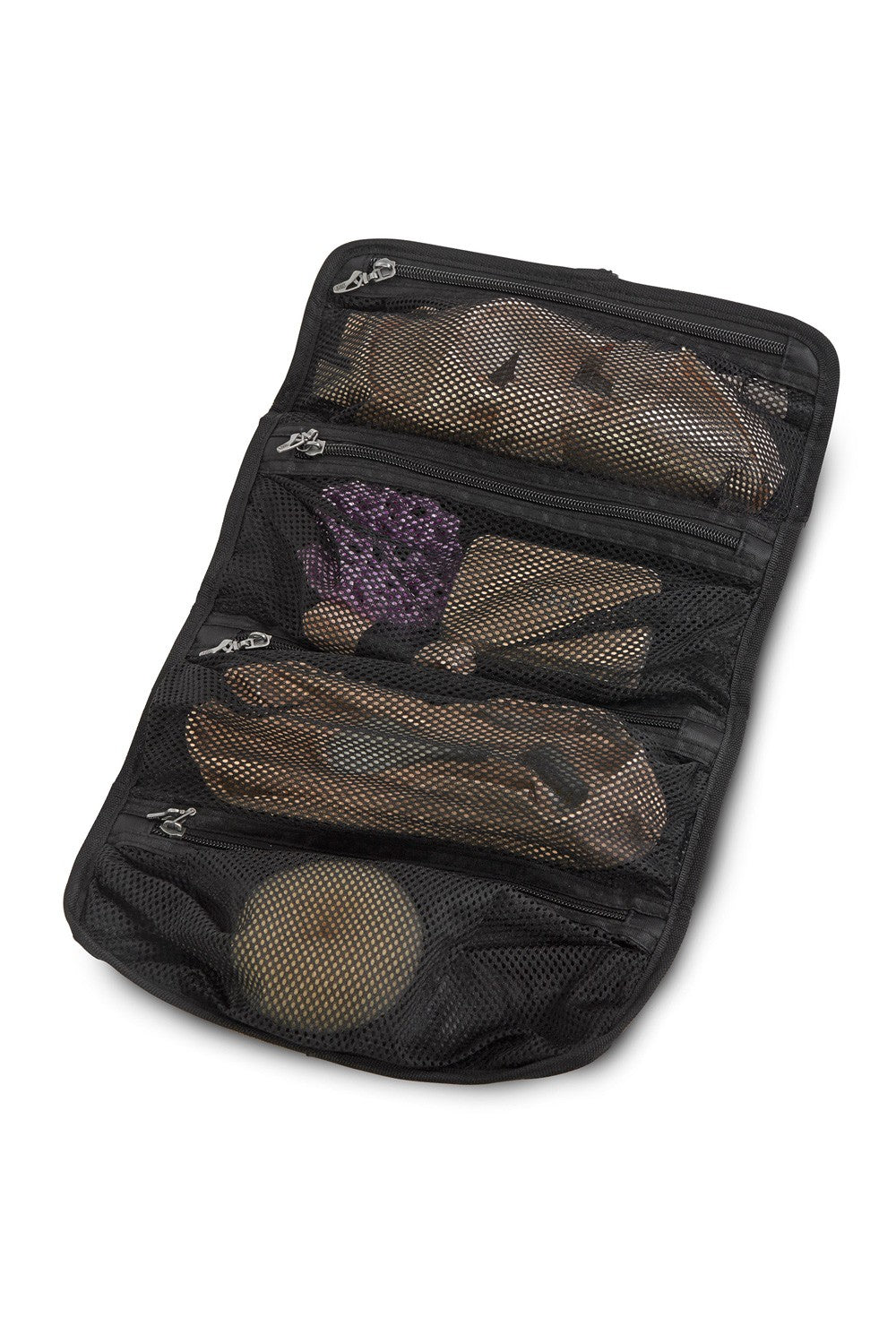 Bloch Roll Up Organizer Bag - Compact Travel Jewelry & Makeup Storage Pouch for Women - Perfect for Travel, Gym, and Daily Essentials Organization