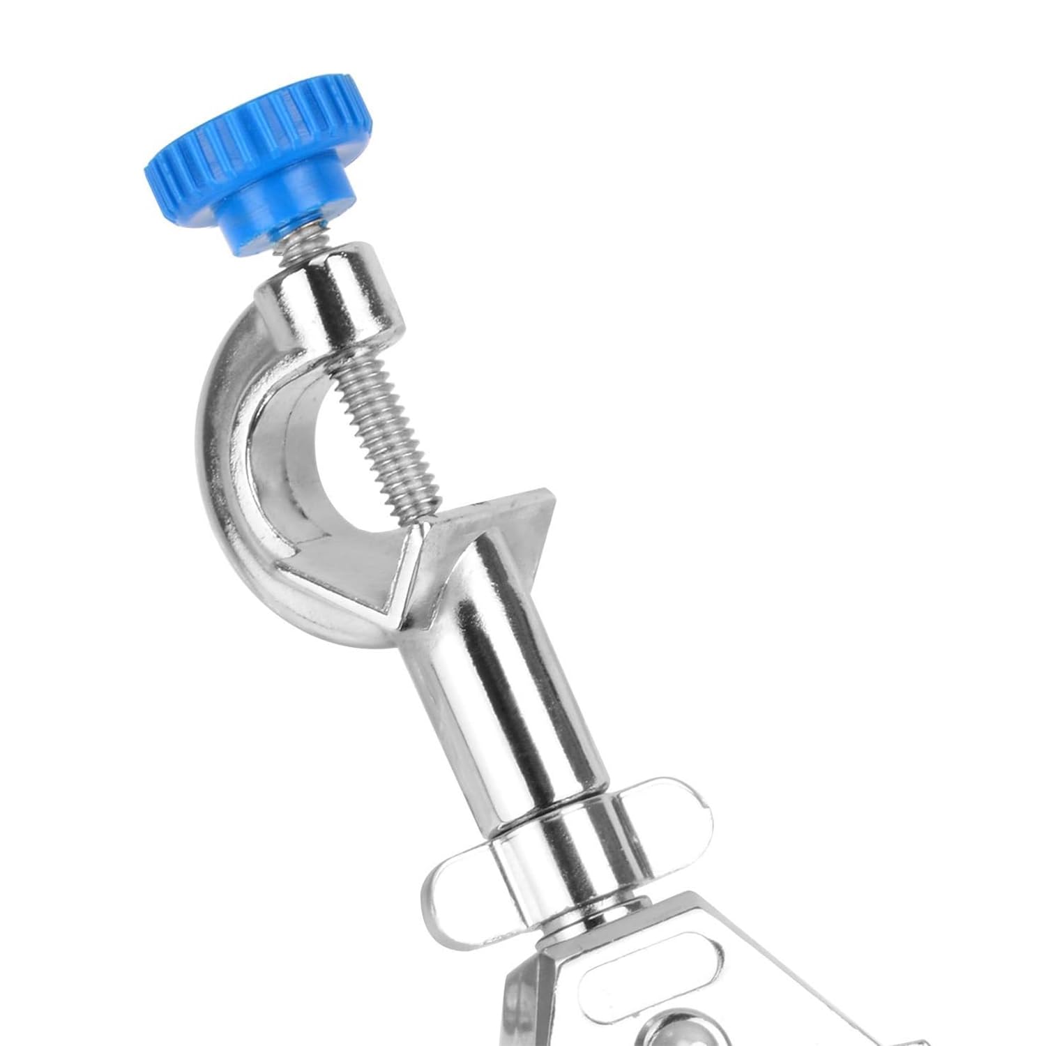 360° Swivel Rubber-Coated Lab Clamp for Science Experiments