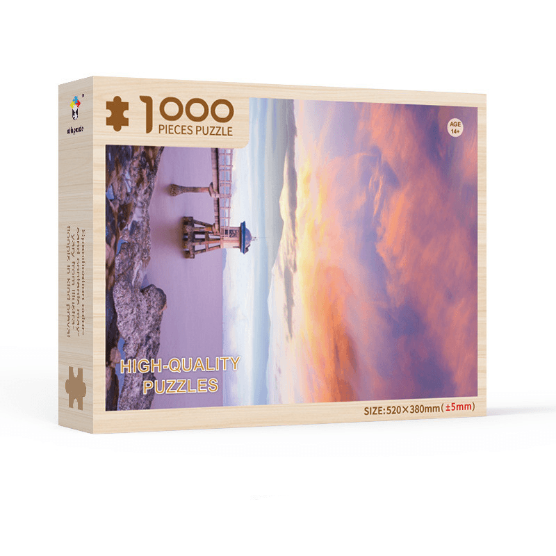 1000 Piece Adult Jigsaw Puzzle - Challenging & Relaxing Brain Teaser for Stress Relief, Home Decor & Family Game Night