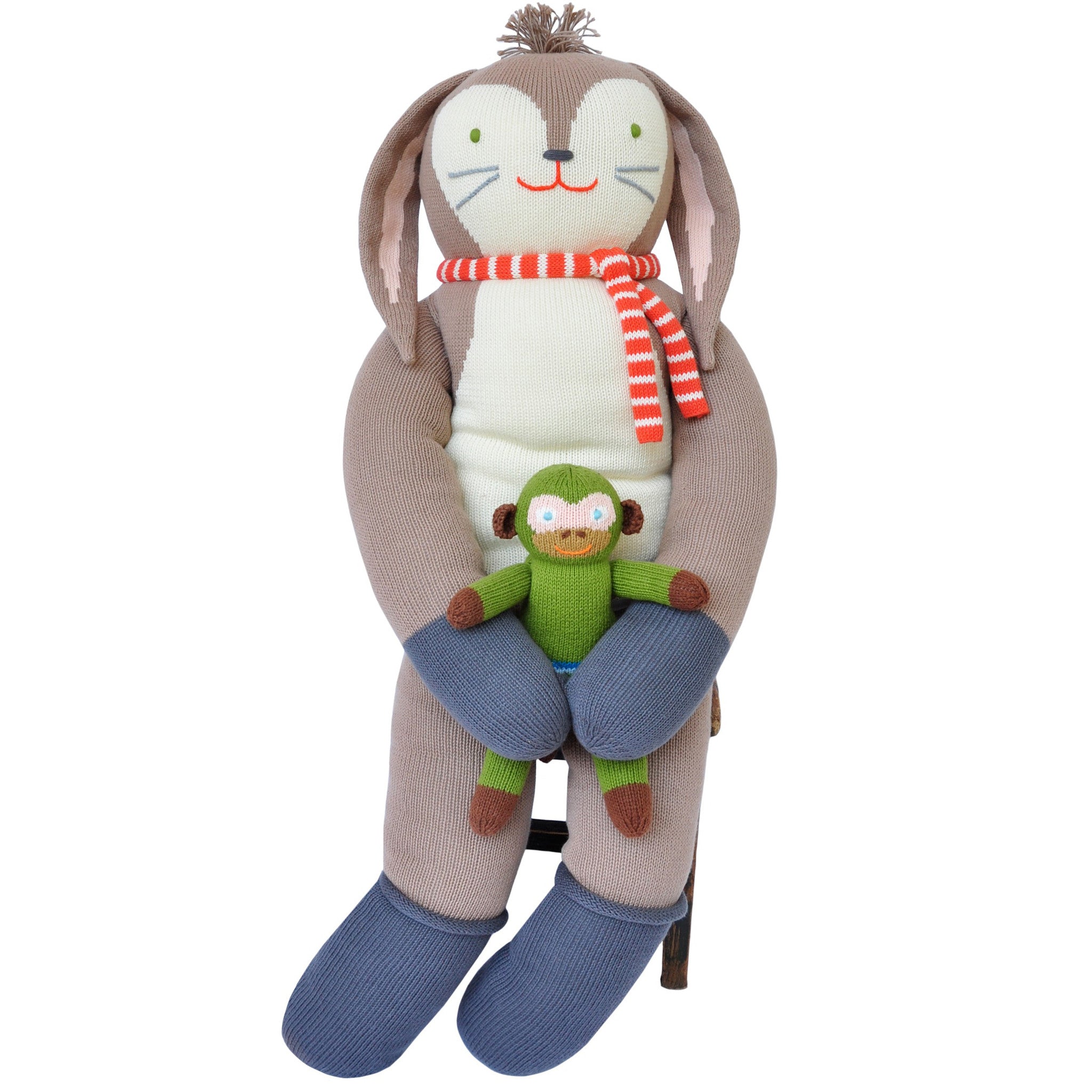 Blabla Kids Giant Pierre the Bunny - Large Plush Stuffed Animal Toy for Babies & Toddlers | Perfect for Cuddling, Nursery Decor, and Gift Giving