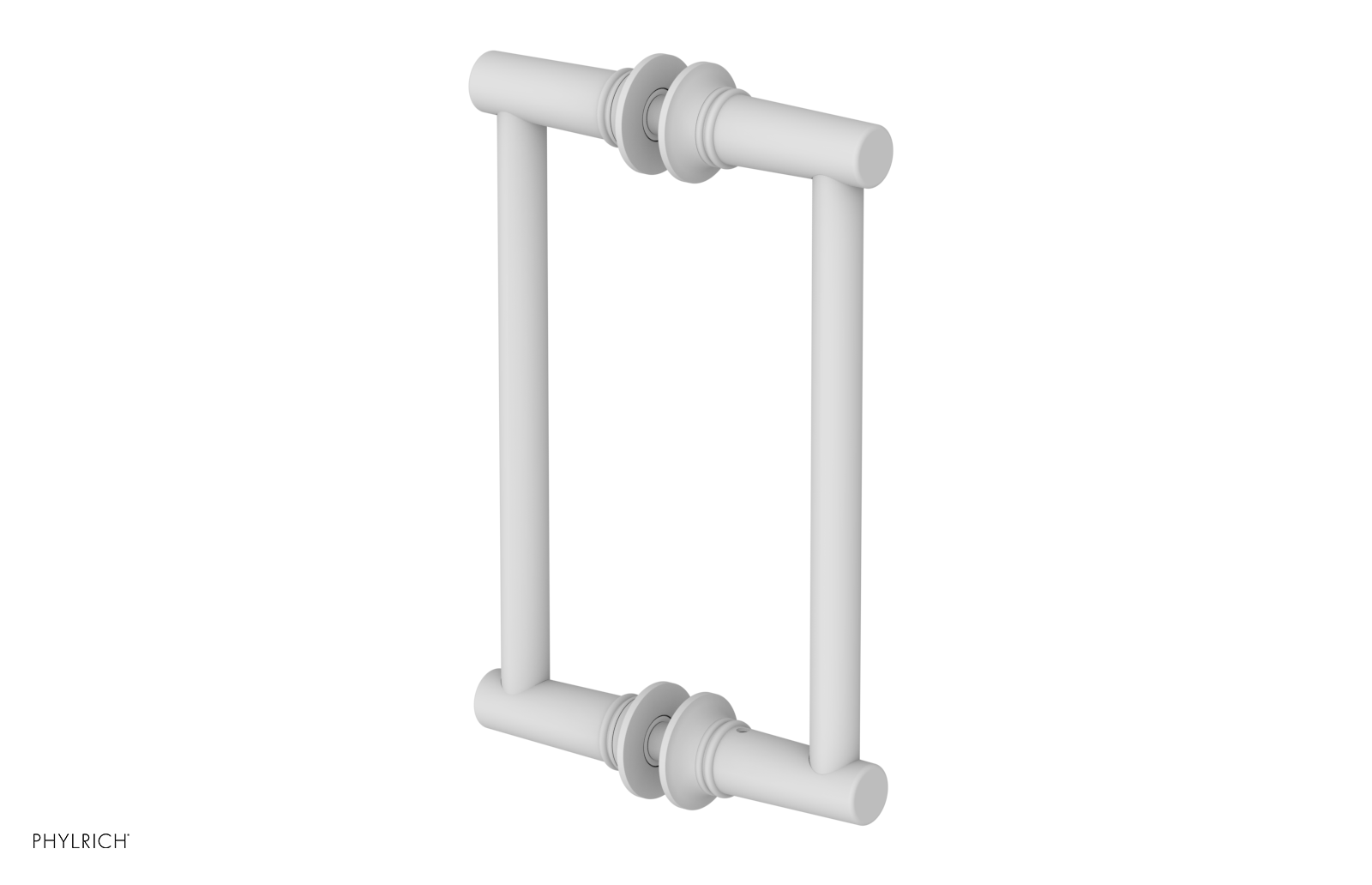 Hex Modern 8 Double Sided Shower Pull 501 93 08 - Premium Bathroom Hardware for Shower Doors & Glass Enclosures - Perfect for Home Renovation & Spa Style Bathrooms