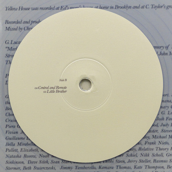 Grizzly Bear - Yellow House (2xLP, Limited Edition, Reissue, Clear Vinyl) - Mint Condition - Perfect for Vinyl Collectors & Indie Music Lovers