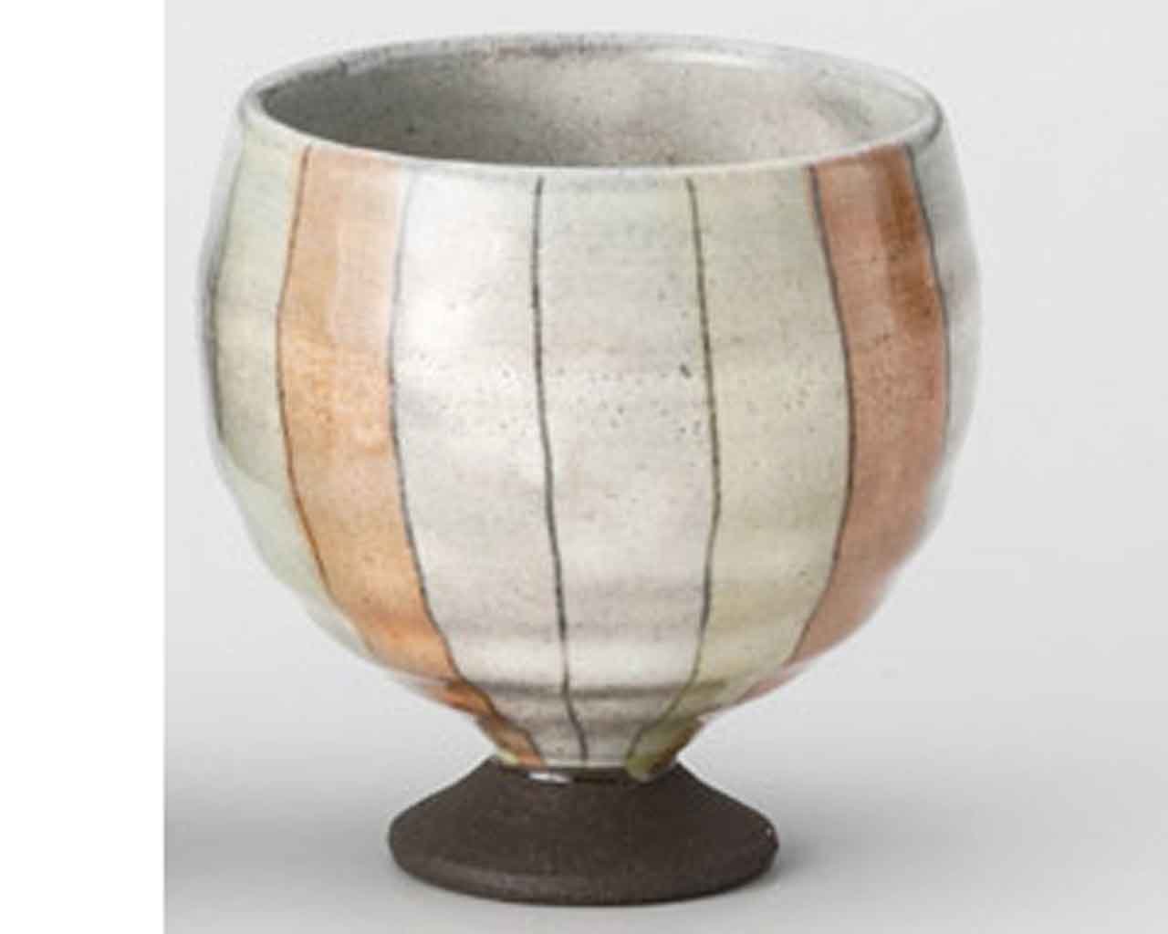 Premium Japanese Ceramic Tea Cups Set of 5 - 3.3 Inch Elegant Pink & Gray Handcrafted in Japan - Perfect for Matcha, Green Tea & Home Decor Gifts