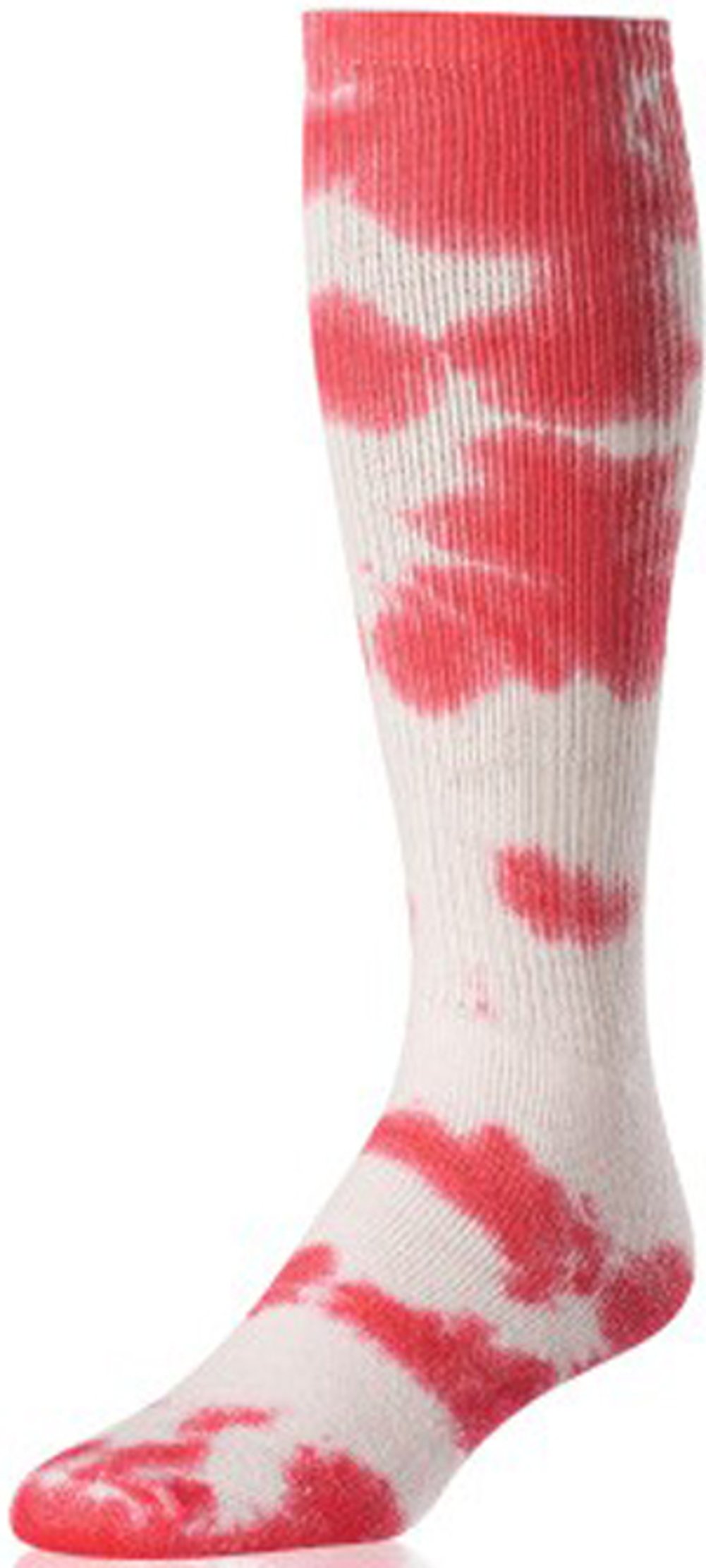 Vibrant Tie Dye Socks - Red Color for Large Feet | Comfortable & Stylish Casual Wear for Men & Women | Perfect for Yoga, Running, and Everyday Fashion