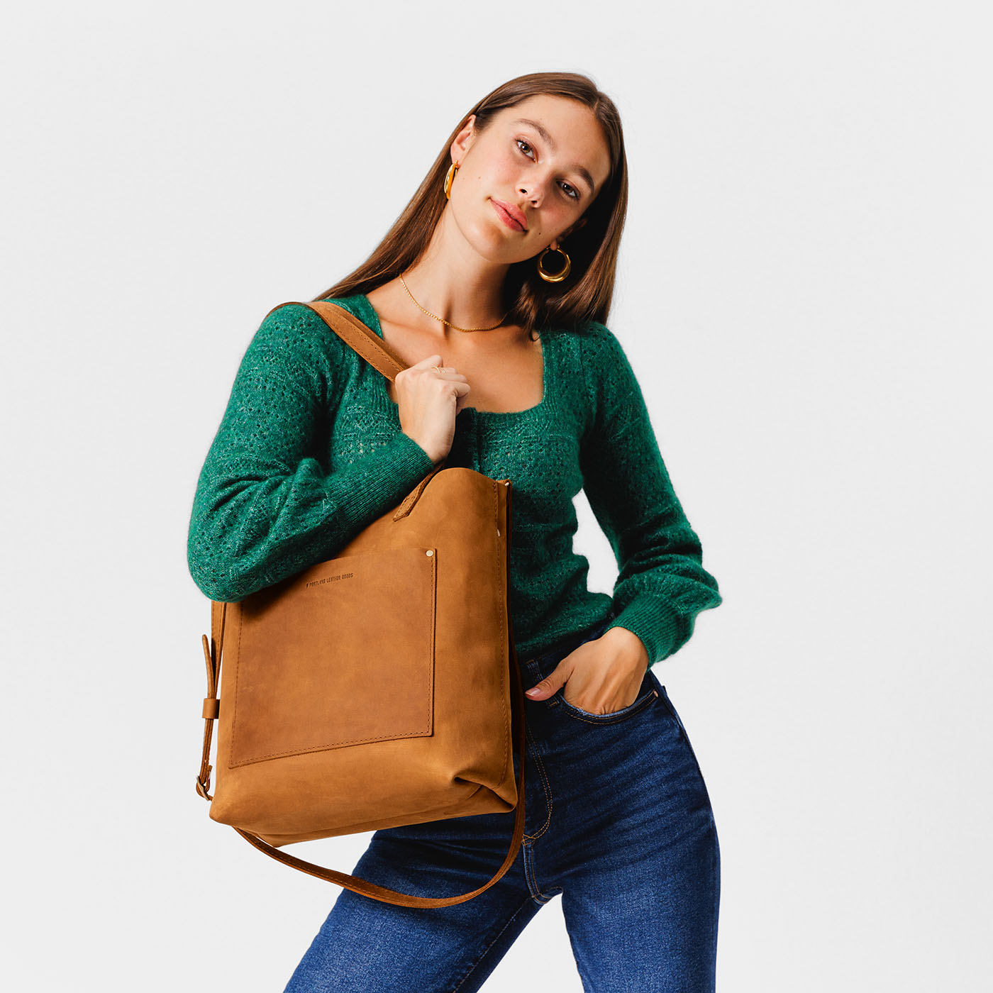 Stylish 'Almost Perfect' Crossbody Tote Bag for Women - Fashionable Shoulder Purse with Adjustable Strap, Perfect for Travel, Shopping & Everyday Use
