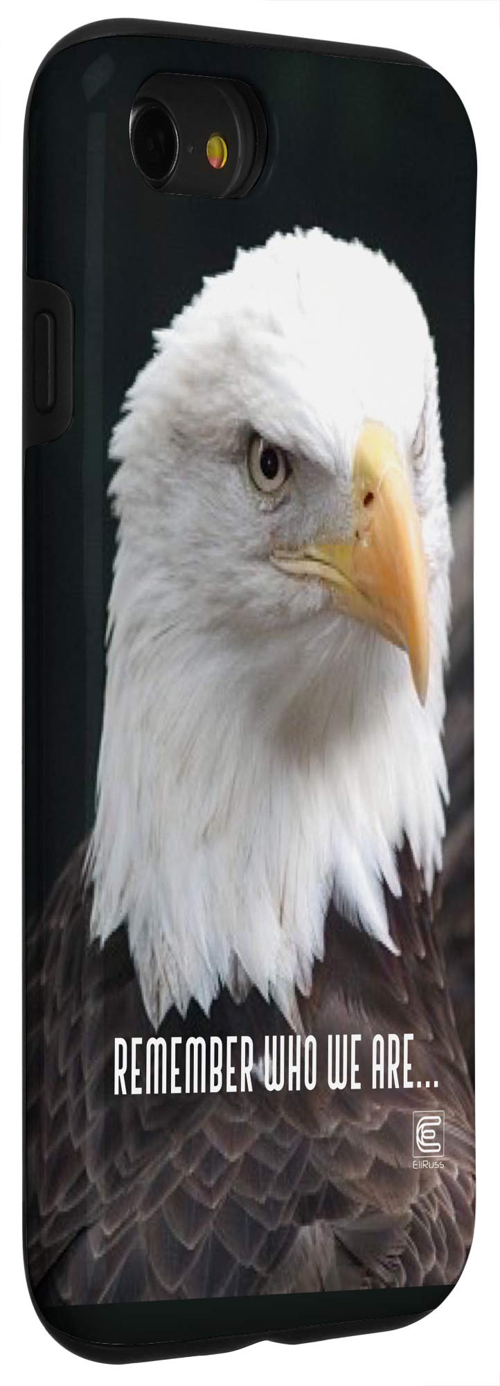 Premium Animal Nature Eagle Phone Case for iPhone SE (2020) / 7 / 8 - Durable Protective Cover with Stylish Wildlife Design - Perfect for Outdoor Adventures, Travel & Daily Use
