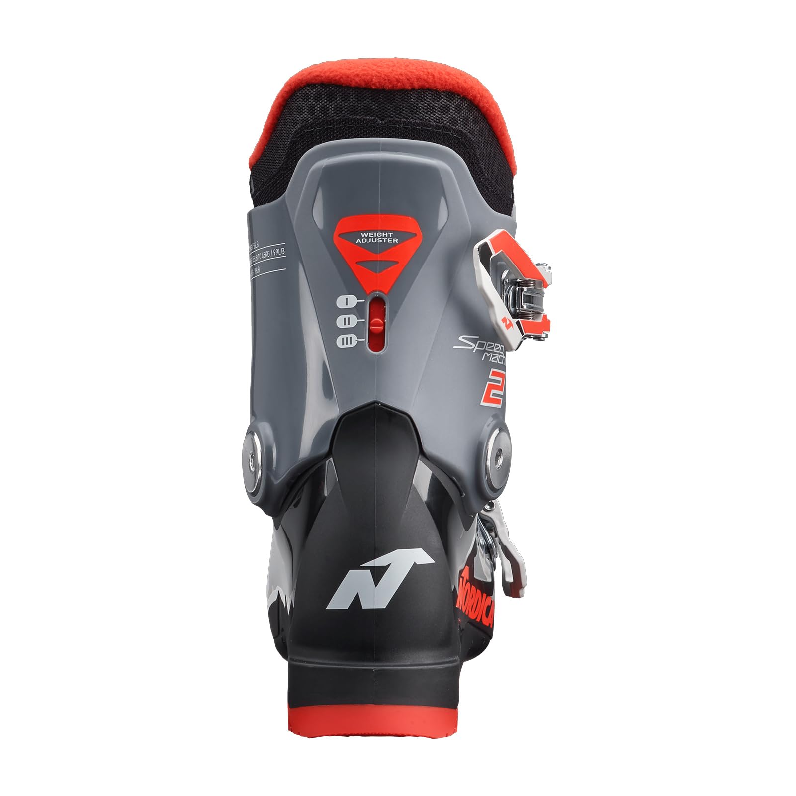 Nordica Speedmachine J2 Kids Alpine Ski Boots - Lightweight & Comfortable for Young Skiers - Perfect for Downhill Skiing & Snow Sports