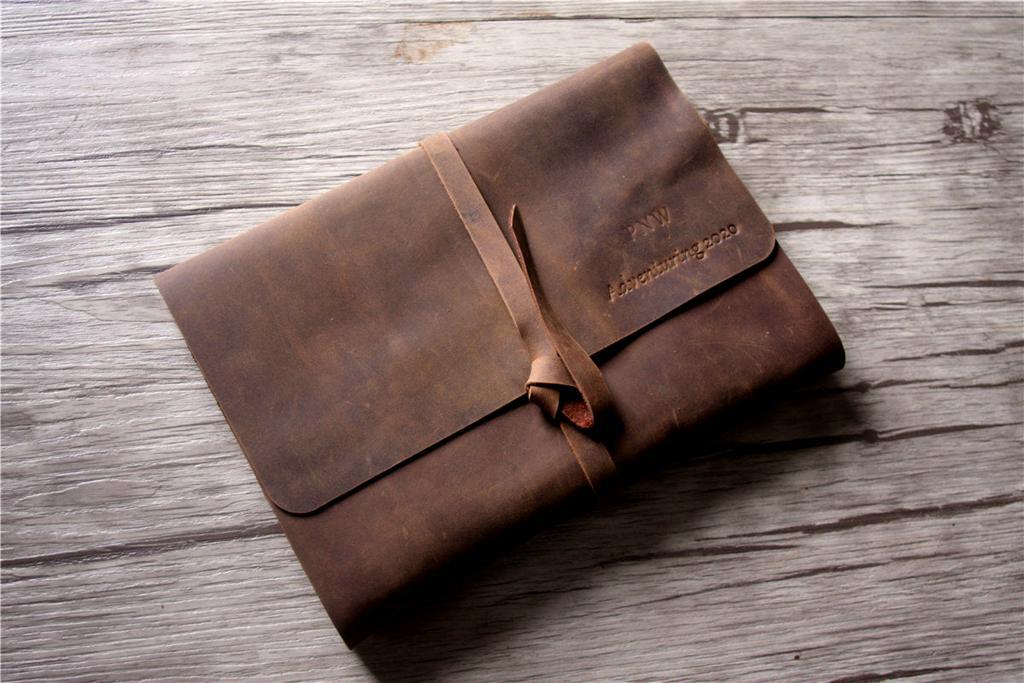 Personalized Leather Birthday Memory Book Album - Custom Photo Scrapbook for Anniversaries, Baby Showers & Special Events - Perfect Gift Idea for Loved Ones