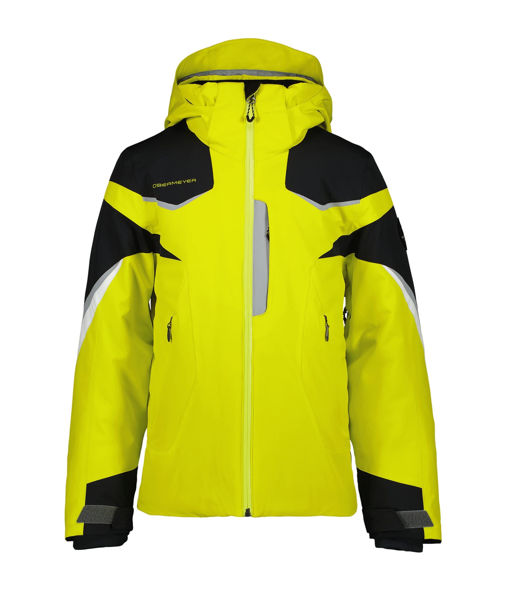 Obermeyer Kids Mach 13 Jacket for Boys & Girls - Waterproof Winter Coat with Removable Hood & Front Zipper | Warm Outerwear for School, Snow Play & Outdoor Activities