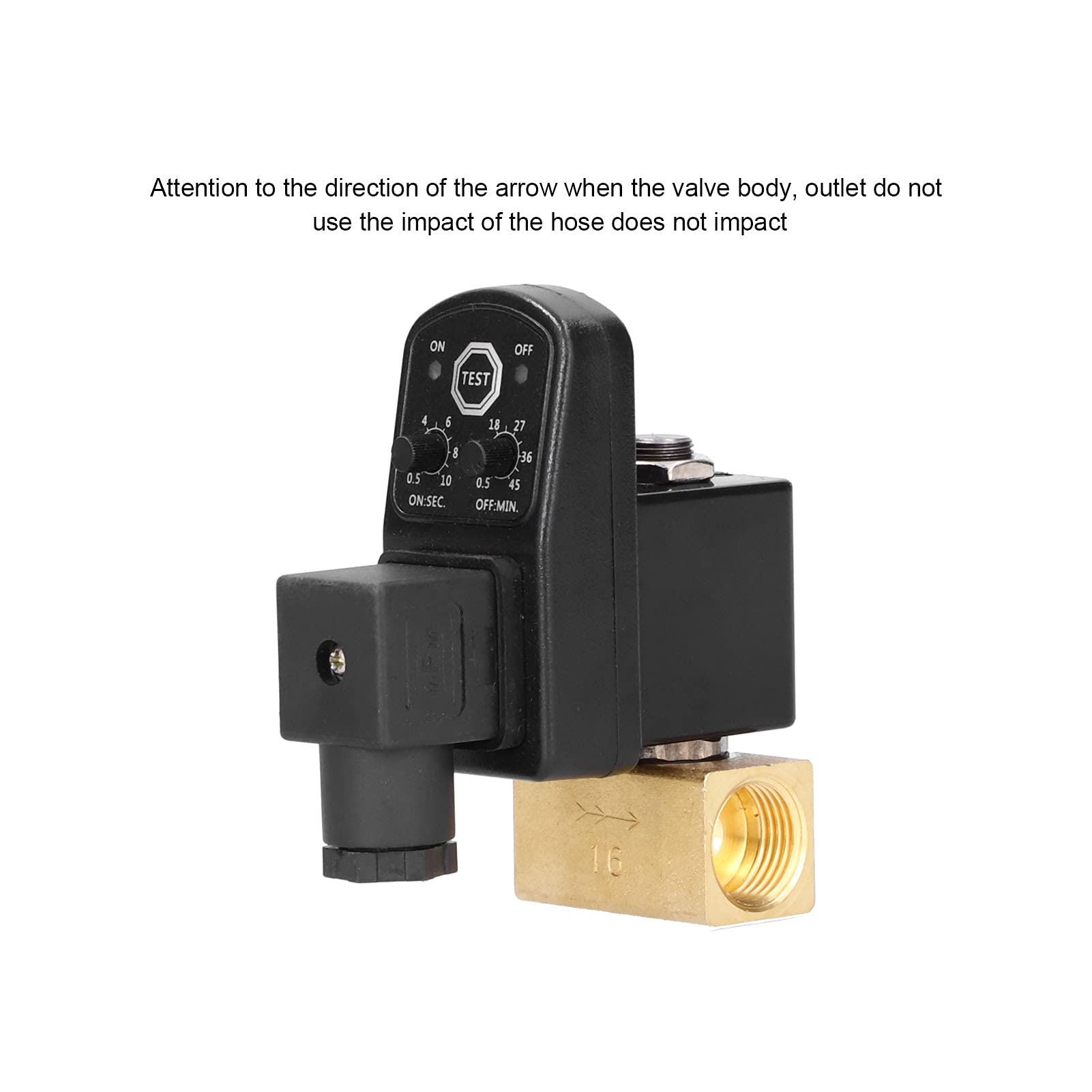 Automatic Timed Drain Valve for Air Compressor & Drying Machine - Electronic Auto Drain Valve with Timer - Perfect for Industrial, Workshop & Home Use