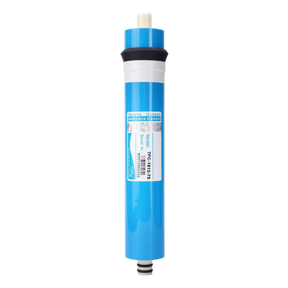 High-Performance Reverse Osmosis Membrane (RO Membrane) - 75GPD Water Filter Replacement for Under Sink & RO Systems | Compatible with Most Household Water Purifiers | Ideal for Clean Drinking Water, Cooking & Aquariums (1812-75G)