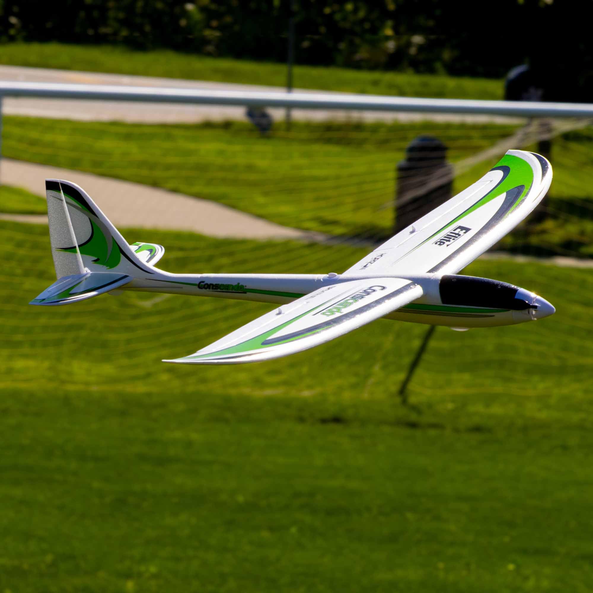 E-flite UMX Conscendo BNF Basic RC Airplane - No Transmitter, Battery, or Charger (EFLU32050) | Ready-to-Fly Model for Beginners, Backyard Flying & Indoor/Outdoor RC Aviation