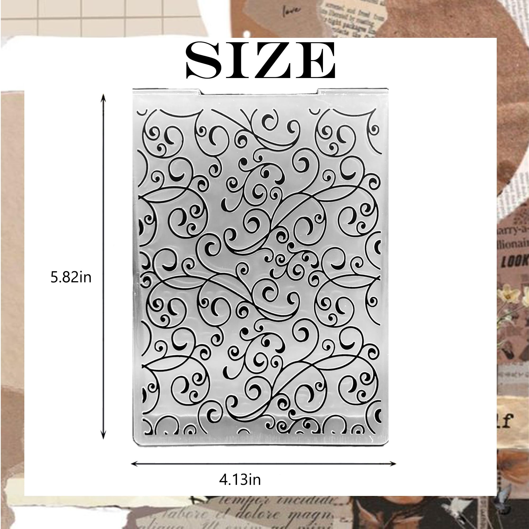 Leaves Sprout Embossing Folders for Card Making - Scrapbooking & Stamping Supplies - DIY Paper Crafts - Perfect for Greeting Cards, Invitations, and Handmade Decorations