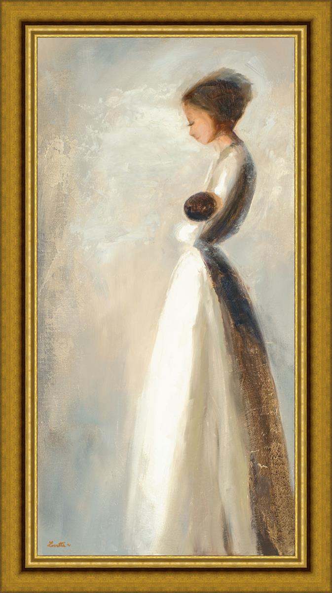 Soft Mother Large Wall Art - Elegant Canvas Painting for Living Room, Bedroom & Office Decor - Perfect Gift for Home & Housewarming