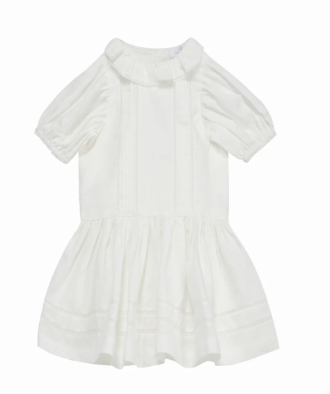 CERA UNA VOLTA Joanna Dress for Girls Ages 2-10 Years | Floral Cotton Summer Dress | Perfect for Birthday Parties, School Events & Family Photos