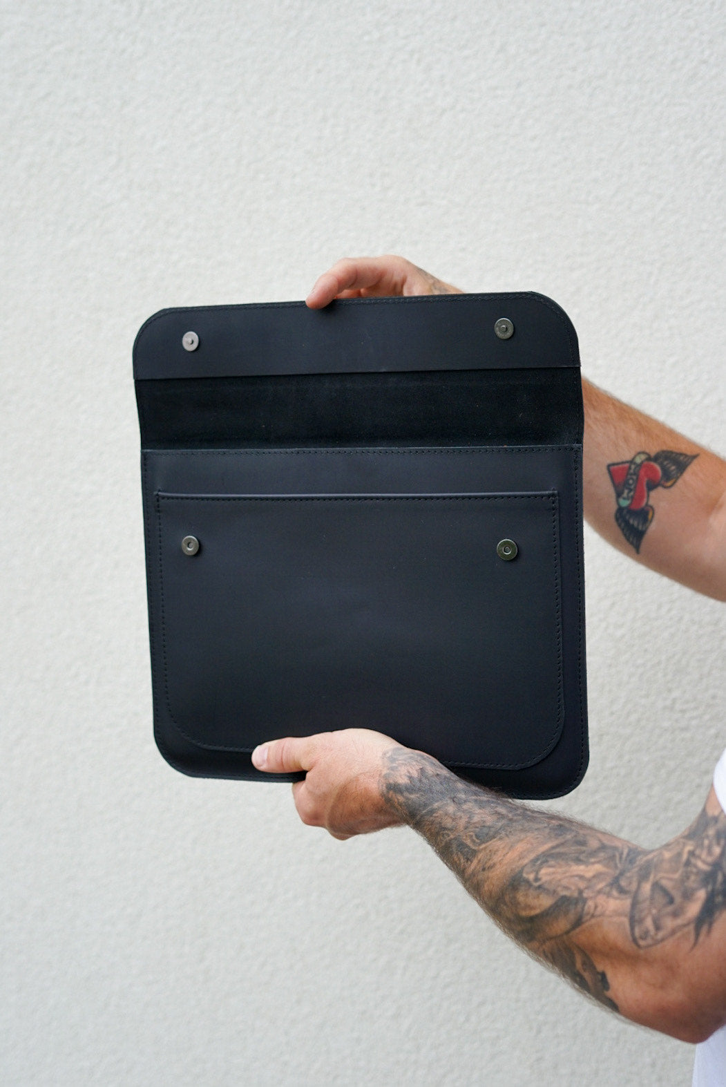Premium 13-Inch Laptop Sleeve Case - Slim Protective Cover for MacBook Air/Pro, Ultrabook (Flat Black) | Perfect for Work, Travel & School