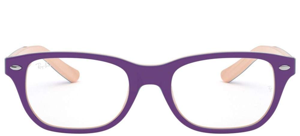 Ray-Ban Kids' Ry1555 Square Prescription Eyeglass Frames - Durable & Stylish Eyewear for Boys & Girls - Perfect for School, Sports & Everyday Wear