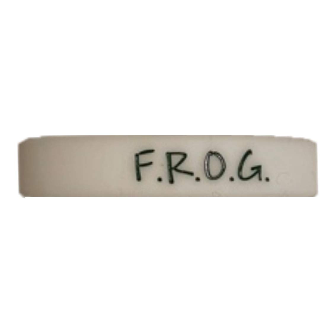 50-Pack Glow in the Dark Fully Rely on God Frog Silicone Bracelets - Motivational Christian Wristbands for Men & Women - Inspirational Religious Gifts for Halloween, Church Events, Youth Groups & Daily Encouragement
