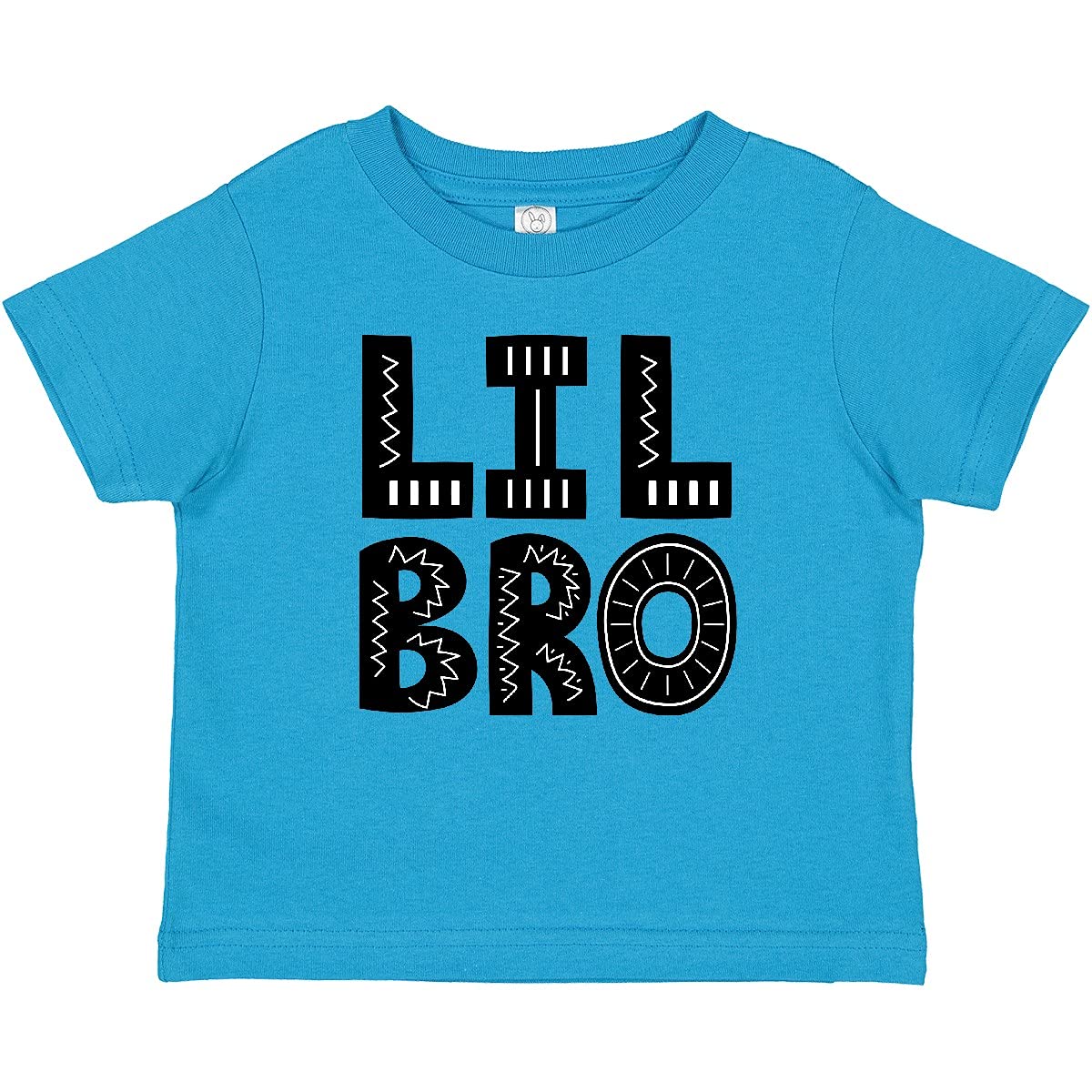 Inktastic Little Brother Boys Baby T-Shirt - Cute Sibling Matching Outfit for Toddlers & Infants | Perfect for Family Photos, Birth Announcements, and Brother Bonding Moments