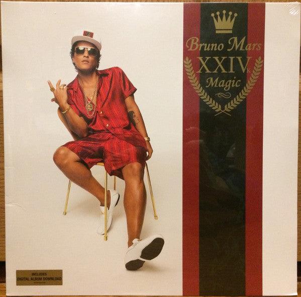 Bruno Mars XXIVK Magic Vinyl Record - Limited Edition Collectible for Music Lovers & Gift Ideas - Perfect for Home Decor, Music Room Display & Vinyl Collection