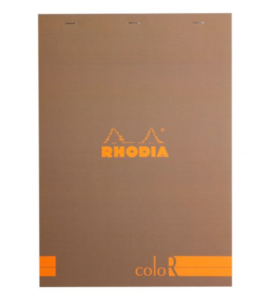 Rhodia No. 18 Color Pad - 8.3 x 11.7 Inches, Lined Premium Notebook for Writing, Journaling & Note Taking - Perfect for Office, School & Creative Projects