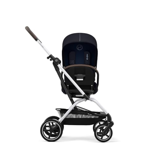 CYBEX Eezy S Twist +2 V2 360° Rotating Baby Stroller for Infants 6+ Months - Lightweight Travel Stroller Compatible with CYBEX Car Seats | Perfect for Air Travel, Shopping & City Walks