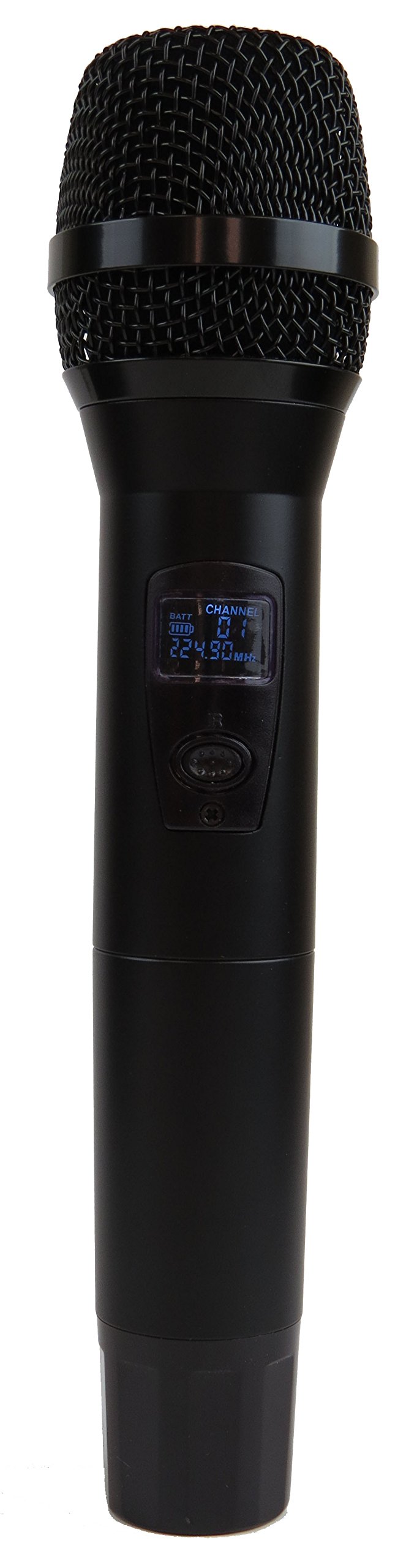 Hisonic HS236 Bluetooth VHF Handheld Wireless Microphone System - Portable Rechargeable Mic with 2 Handheld Mics for Karaoke, Live Performances & Public Speaking