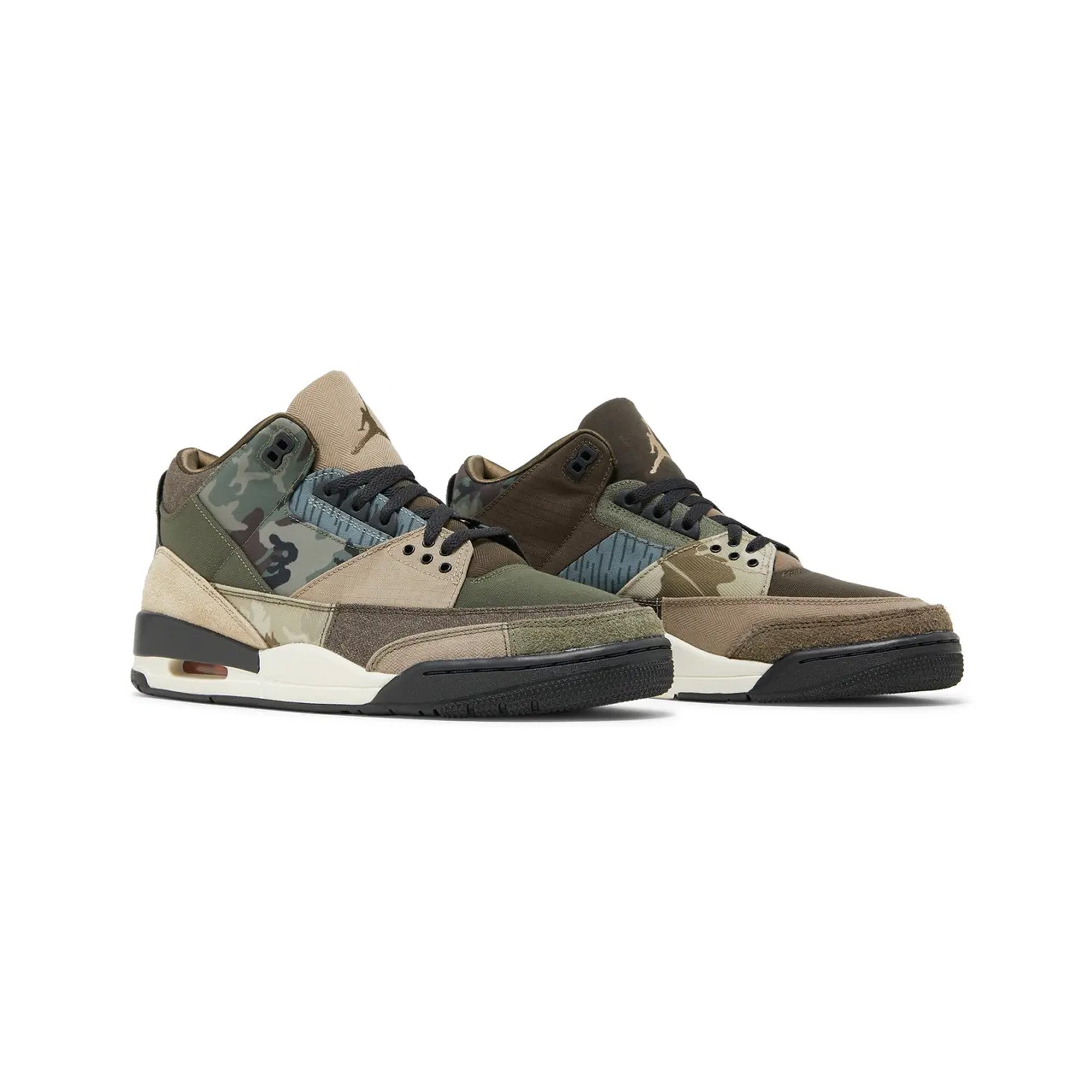 Air Jordan 3 Retro 'Patchwork' Sneakers (2021) - Men's Basketball Shoes for Casual Wear & Street Style Fashion