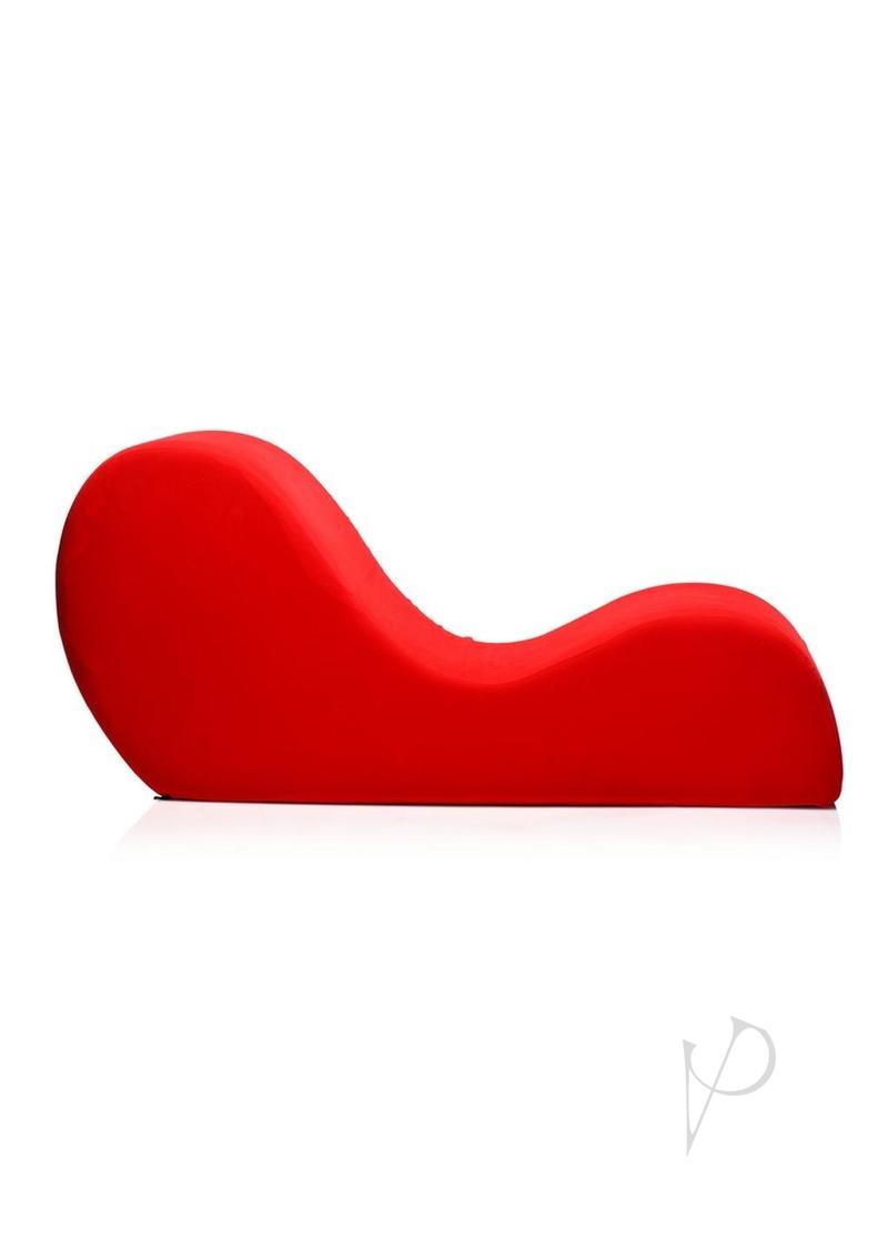 Bedroom Bliss Love Couch - Red Velvet Romantic Sofa for Couples | Perfect for Date Nights, Cozy Movie Evenings & Intimate Moments