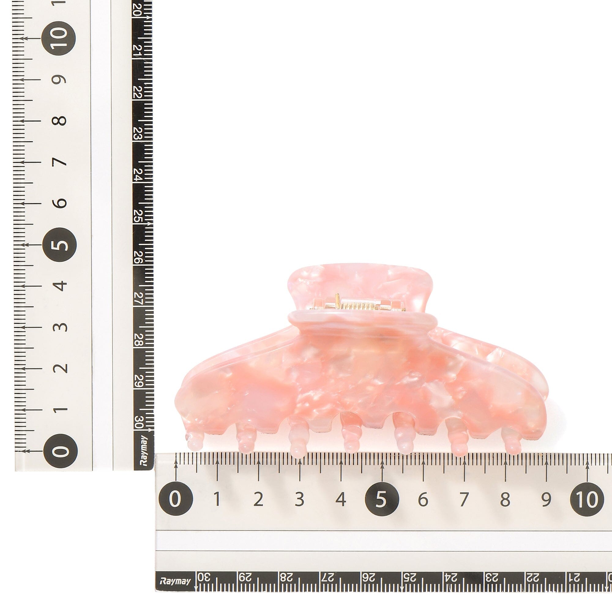 Medium Pink Hair Clips for Women - Non-Slip Hair Accessories for Daily Use, Work, and Special Occasions