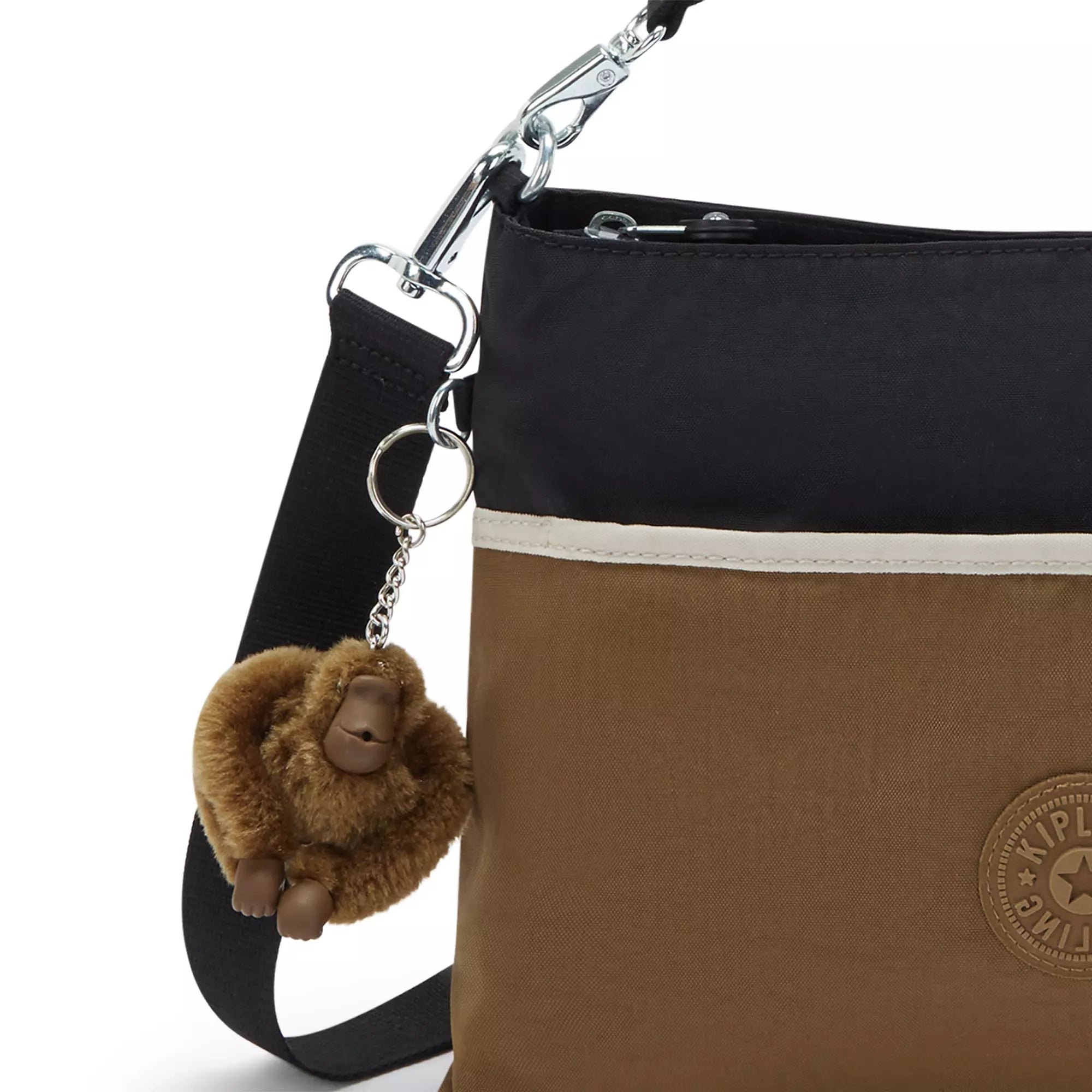 Kipling Hadia Crossbody Shoulder Bag for Women - Lightweight & Water-Resistant, Dry Laurel Blue - Perfect for Travel, Work & Everyday Use
