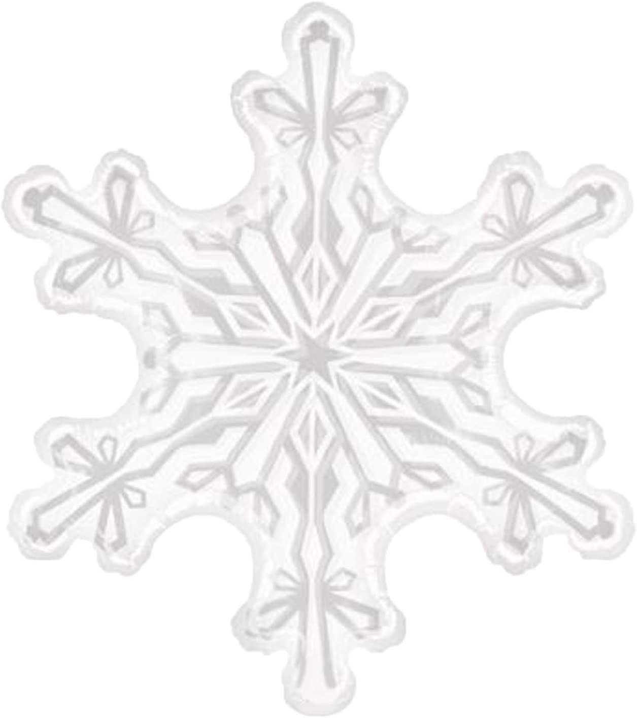 Snowflake One Balloon Decorations - Winter Wonderland Party, Birthday, Baby Shower Decor - White First Birthday Balloon Garland & Banner - Perfect for Winter Parties, Baby Showers & 1st Birthday Celebrations