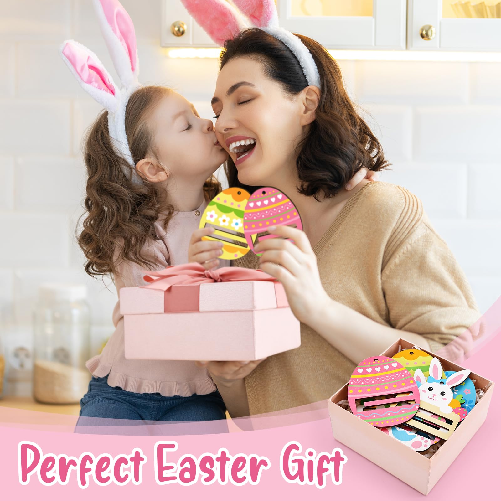 6 Pack Easter Money Holder Cards - Bunny & Egg Themed Gift Card Holders for Easter Baskets, Party Favors & Holiday Decorations - Perfect for Easter Gifts, Money Gifts & Festive Decor Ideas