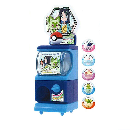 Pokemon Gacha Machine Liko & Roy Takara Tomy 3-Inch Collectible Action Figure Toy - Perfect for Pokemon Fans, Birthday Gifts & Anime Collections
