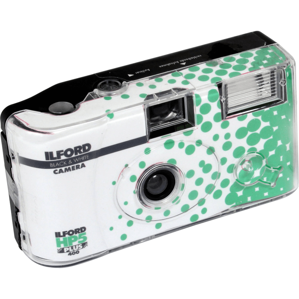 Ilford HP5 Plus Black & White Single Use Film Camera - Perfect for Travel, Street Photography & Vintage Style Shots