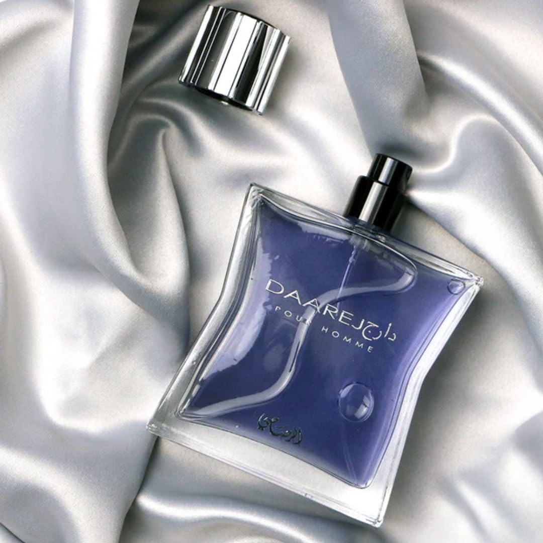 RASASI Hawas Ice & Daarej Eau De Parfum for Men - Long Lasting Arabian Fragrance | Valentine's Day Gift for Him | Perfect for Date Nights, Office & Special Occasions