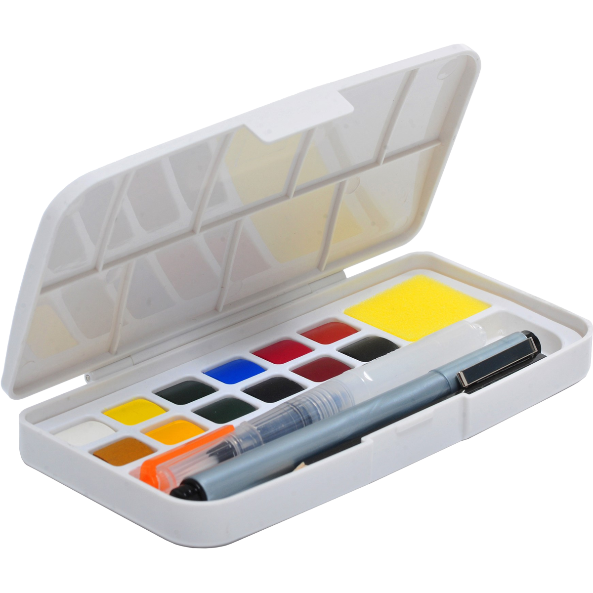 Premium Watercolor Backpack Set - 24 Colors with Brush & Palette - Perfect for Artists, Students & Outdoor Painting Enthusiasts