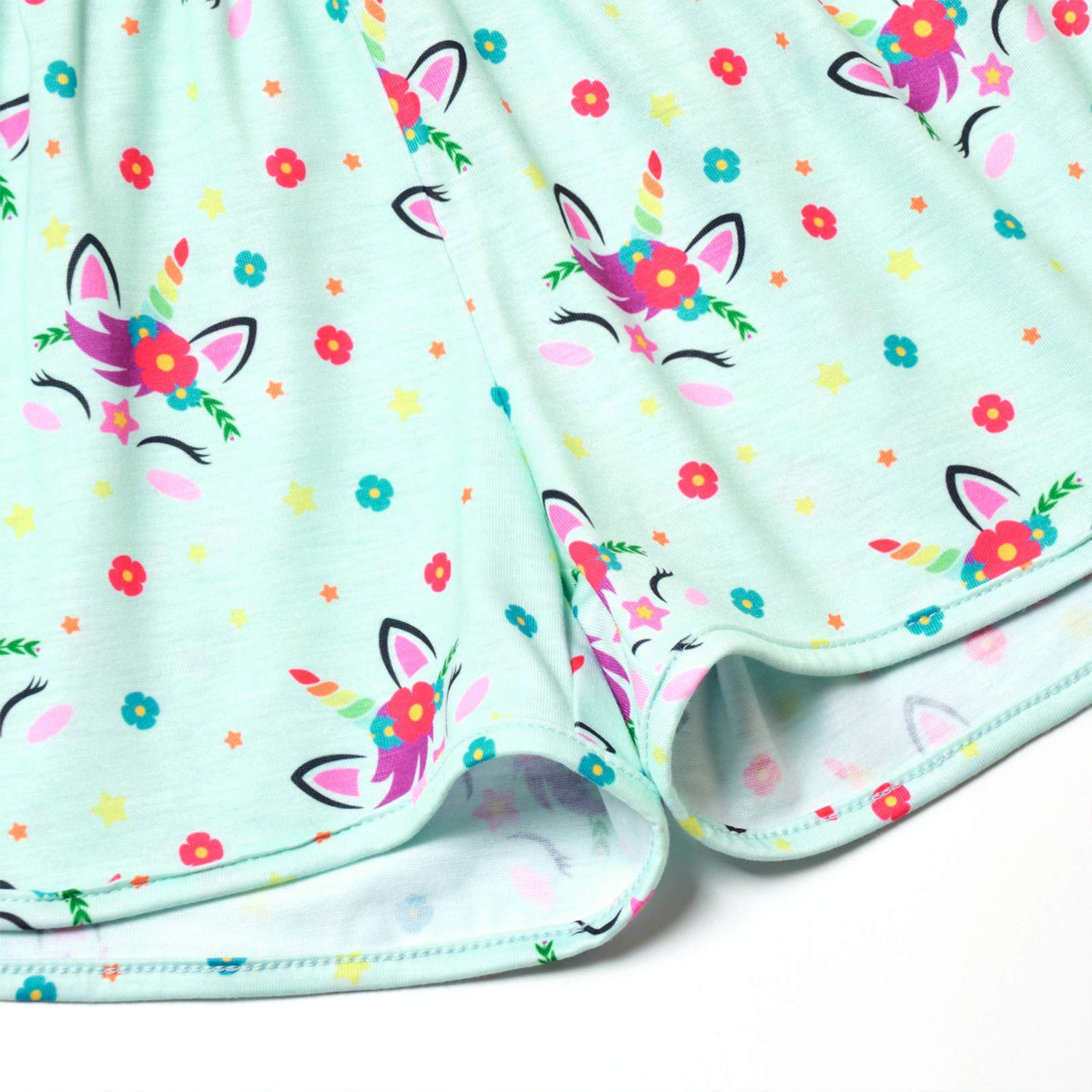 Girls Cotton Pajama Sets - Summer Short Sleeve Sleepwear for Kids | Playtime & Bedtime Comfort