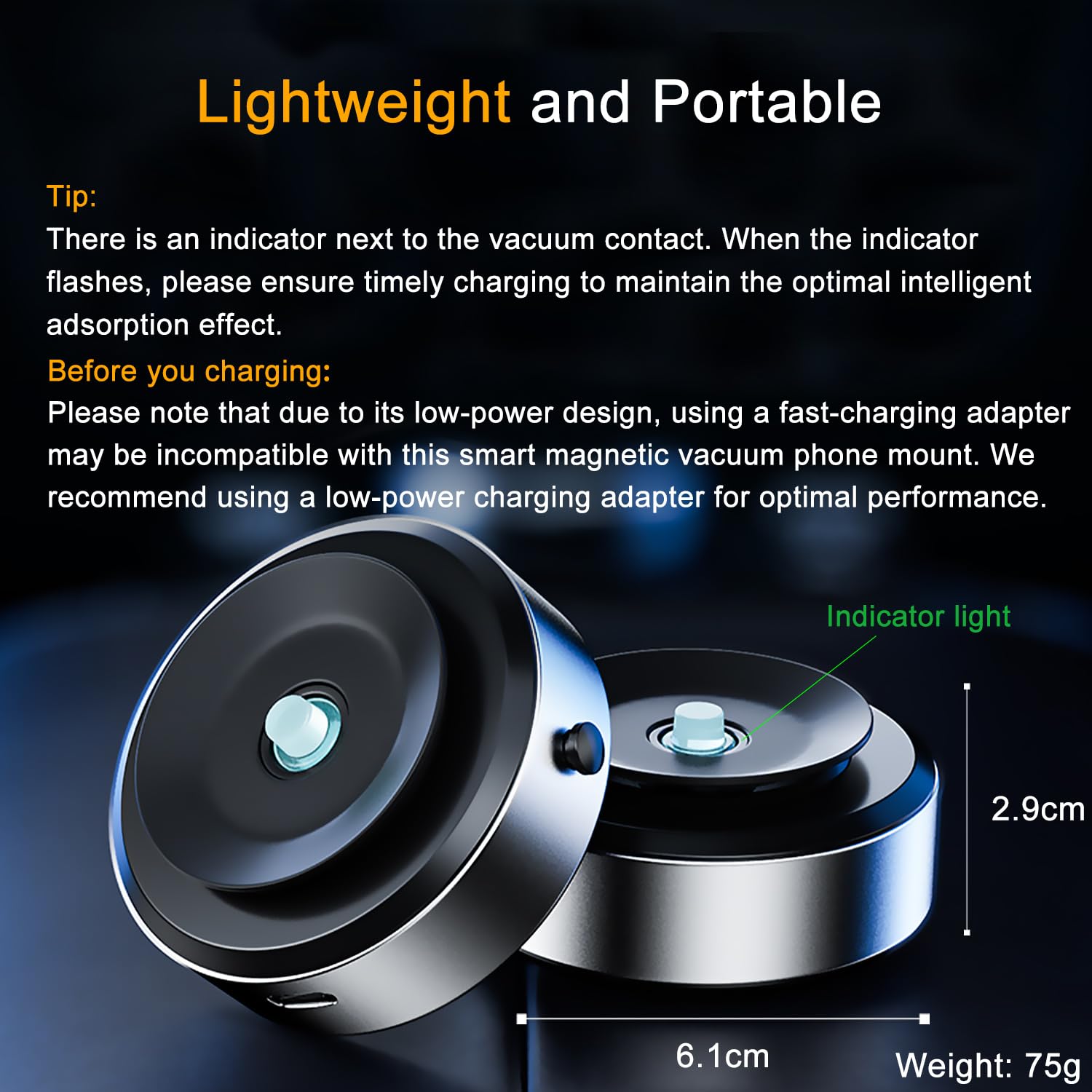 Jkoailiwi Magnetic Phone Holder for Car - Strong Suction Cup & Vacuum Mount for Gym, Mirror, Shower - Compatible with MagSafe iPhone & All Smartphones (Silver) - Perfect for Workouts, Driving & Bathroom Use