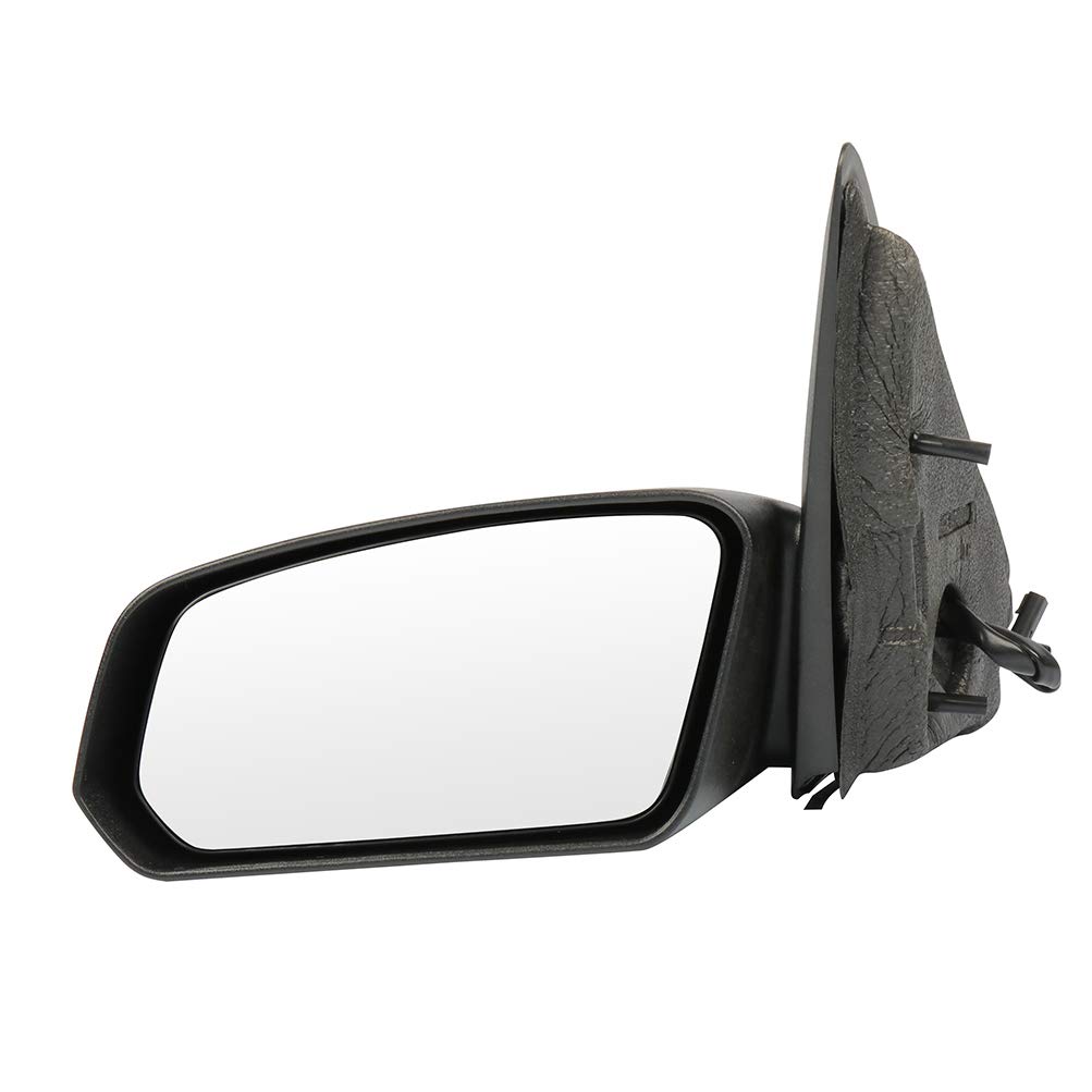 SCITOO Left Side View Mirror Replacement for 2003-2007 Saturn ION - Power Non-Folding Driver Side Exterior Mirror (Black, GM1320267) - Perfect for Parking Assistance and Blind Spot Visibility