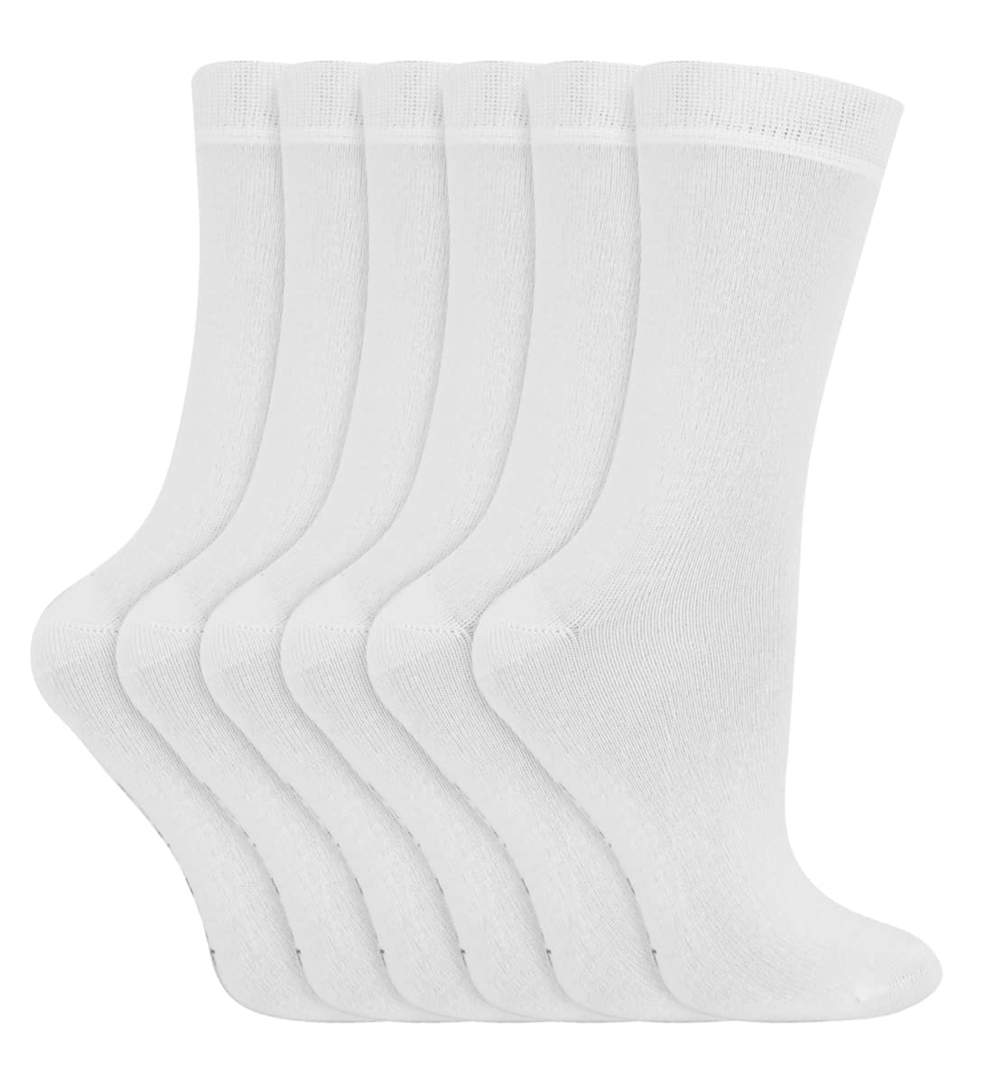Premium 6-Pack Kids Bamboo Socks - Soft & Breathable Children's Socks for School, Play & Everyday Wear | Comfortable Summer Socks for Boys & Girls | Ideal for School Uniforms, Sports & Daily Activities