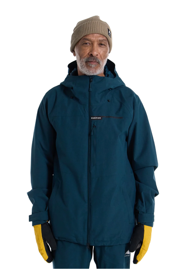 Burton Lodgepole Men's Waterproof Winter Jacket 2025 - Lightweight Insulated Snowboard Coat for Skiing & Outdoor Adventures