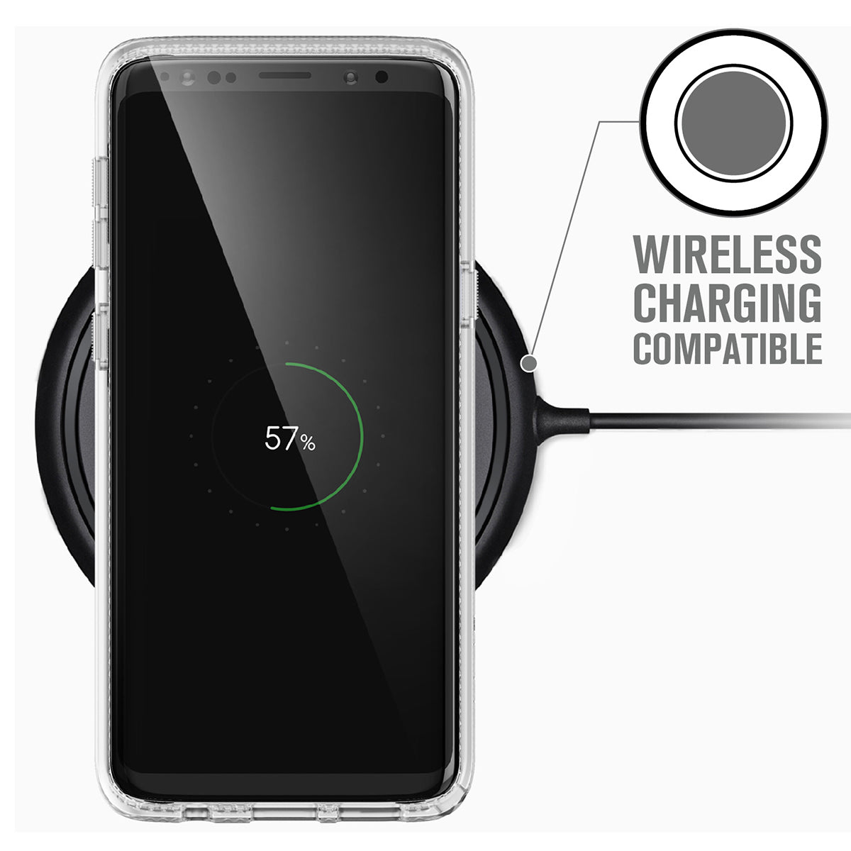 Samsung Galaxy S9 Shockproof Case - Heavy Duty Impact Protection Cover for Samsung Galaxy S9 - Perfect for Outdoor, Travel & Daily Use