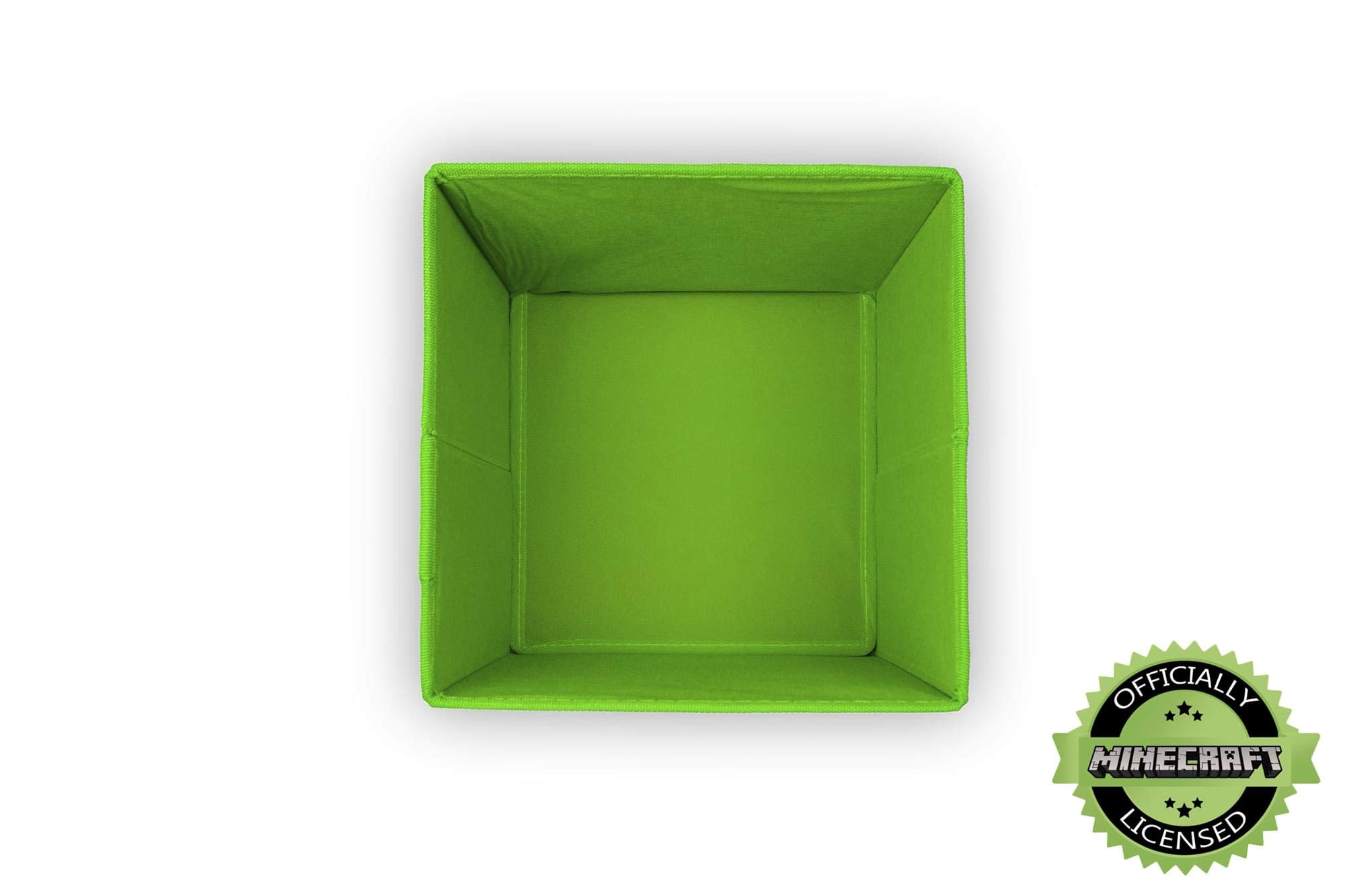 Minecraft Creeper Storage Cube Organizer - 10-Inch Square Bin for Kids Room, Office & Game Room Organization | Minecraft Themed Storage Box | Perfect for Toys, Books & School Supplies