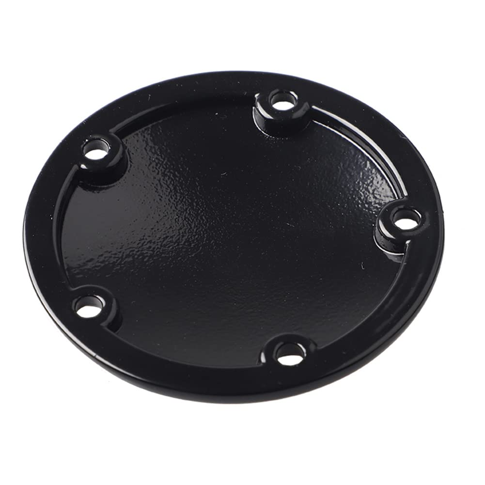 Harley Davidson Twin Cam Softail Dyna Timer Points Cover Black 7805-0080 - Motorcycle Engine Protection & Customization Upgrade for Cruisers